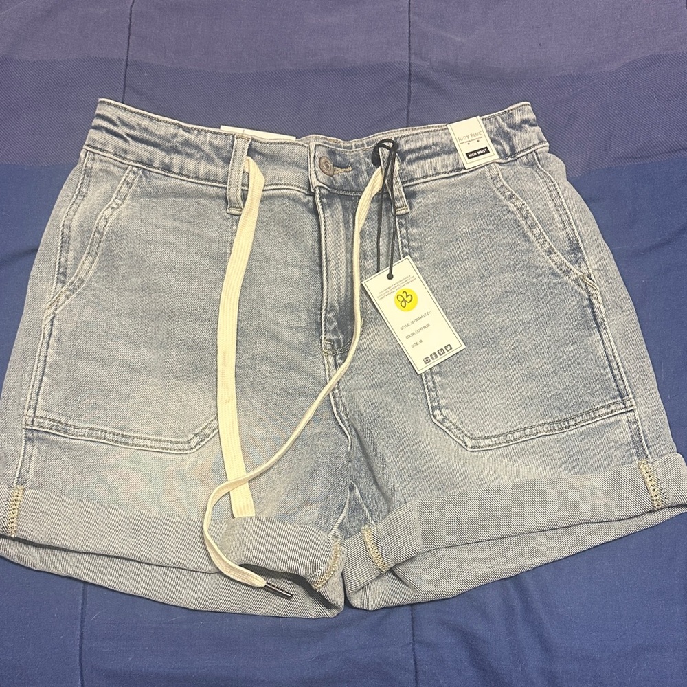 Judy Blue Light Blue Jean Shorts